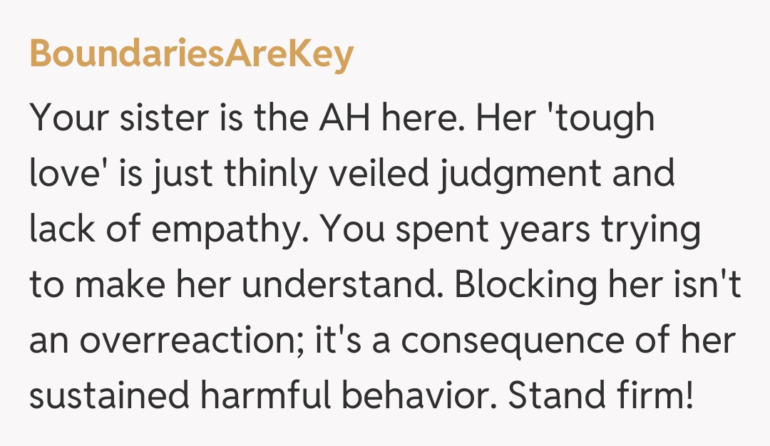 Comentariu de la BoundariesAreKey