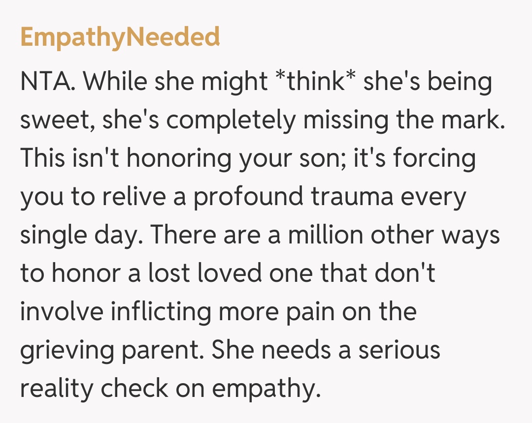 Comentariu de la EmpathyNeeded