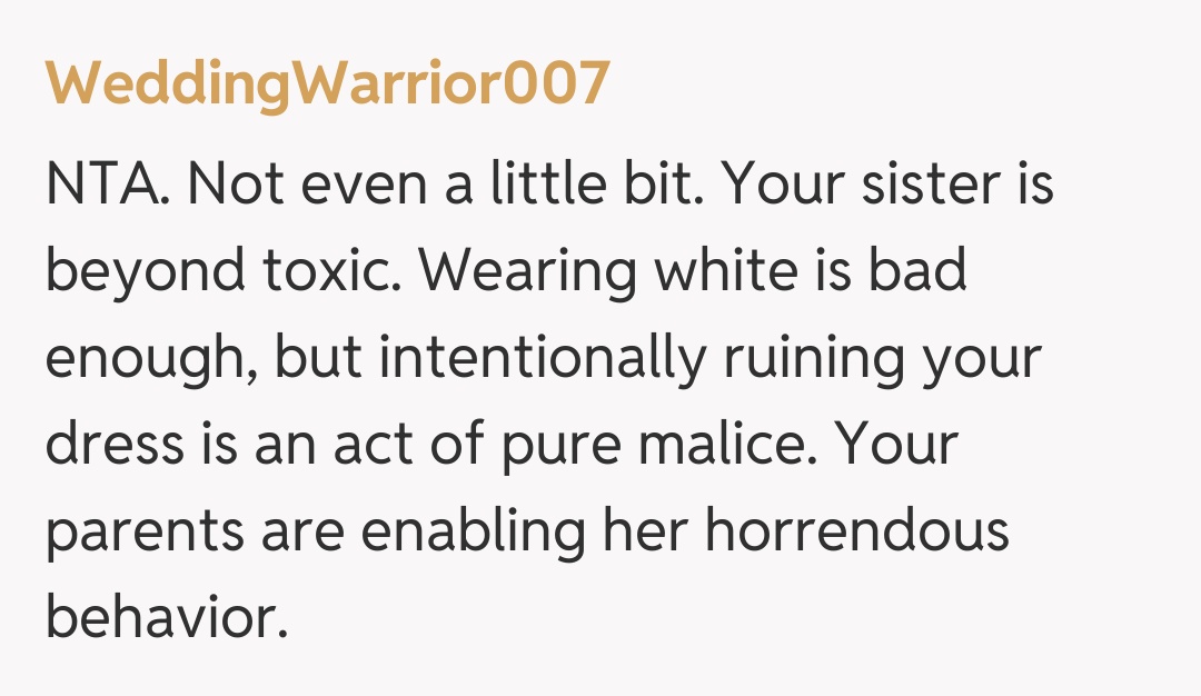 Comentariu de la WeddingWarrior007