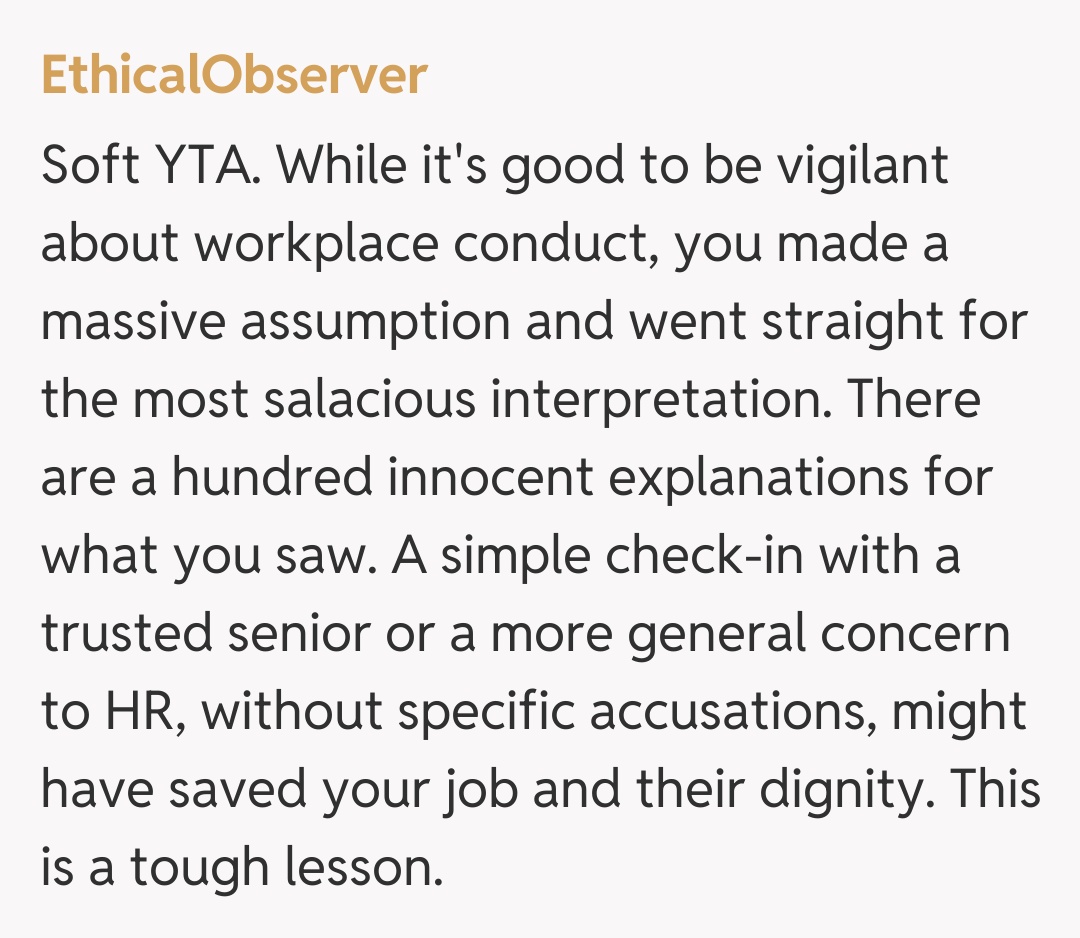 Comentariu de la EthicalObserver