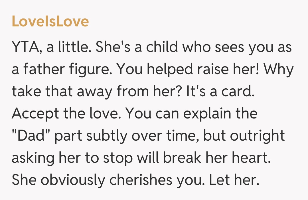 Comentariu de la LoveIsLove