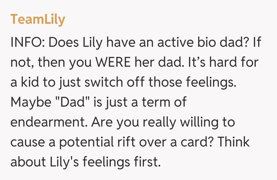 Comentariu de la TeamLily