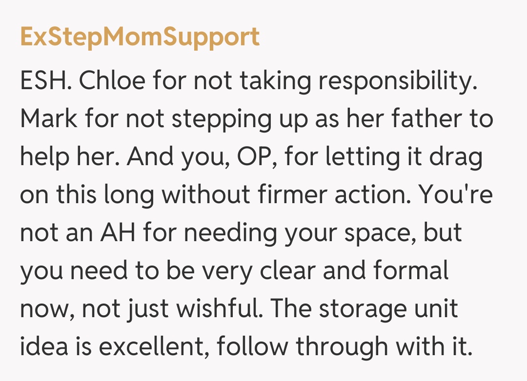 Comentariu de la ExStepMomSupport