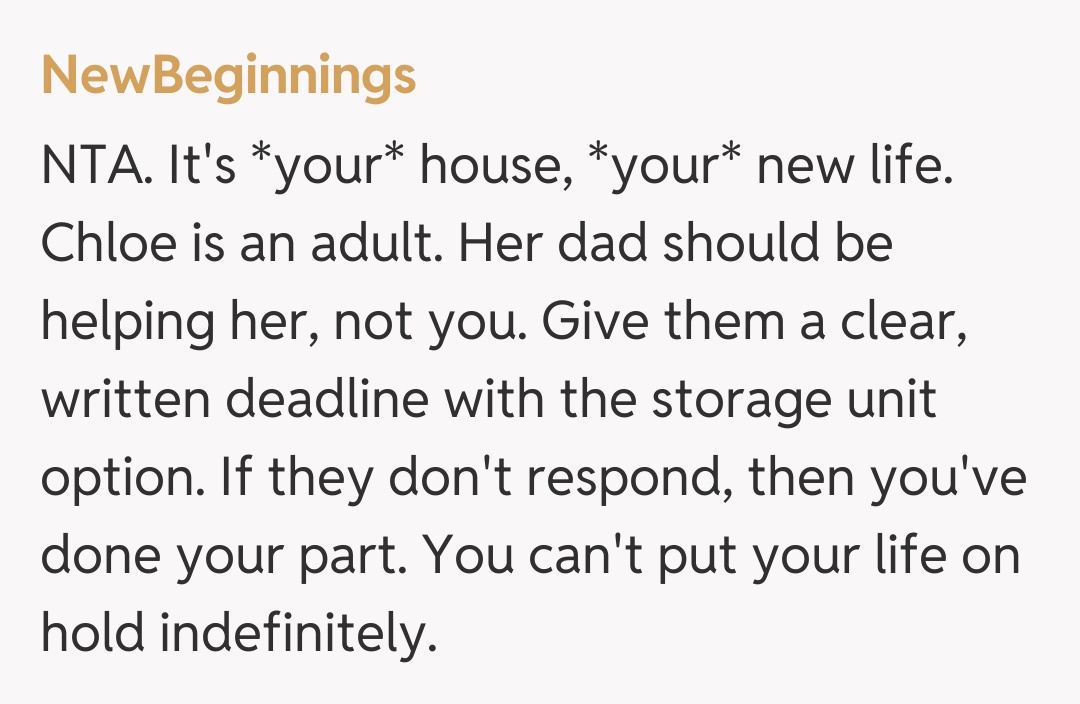 Comentariu de la NewBeginnings