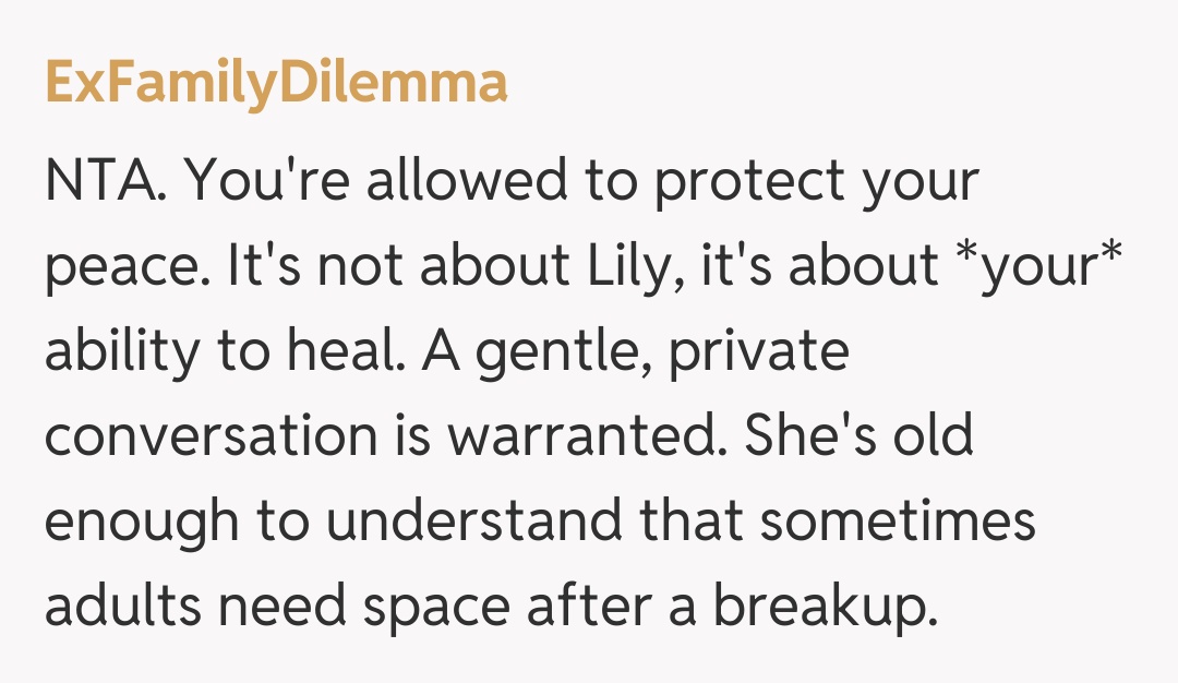 Comentariu de la ExFamilyDilemma