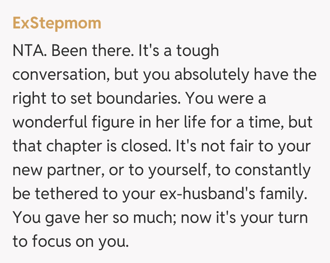 Comentariu de la ExStepmom