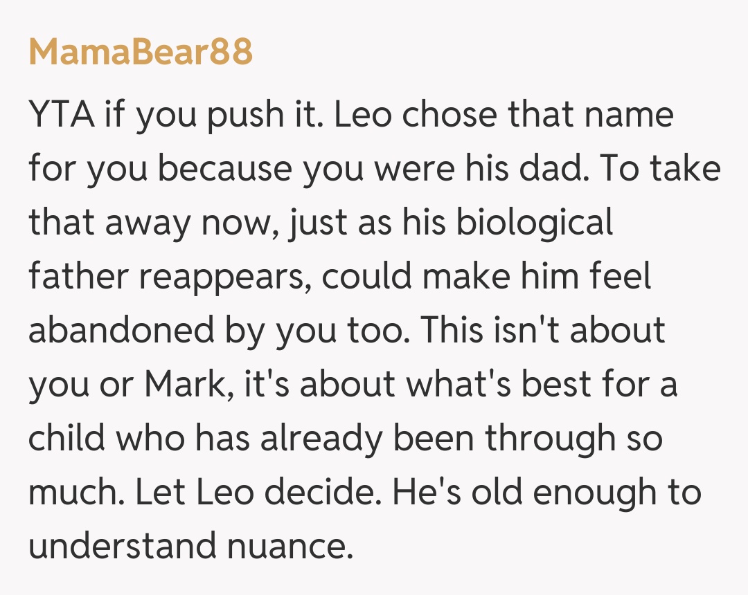 Comentariu de la MamaBear88