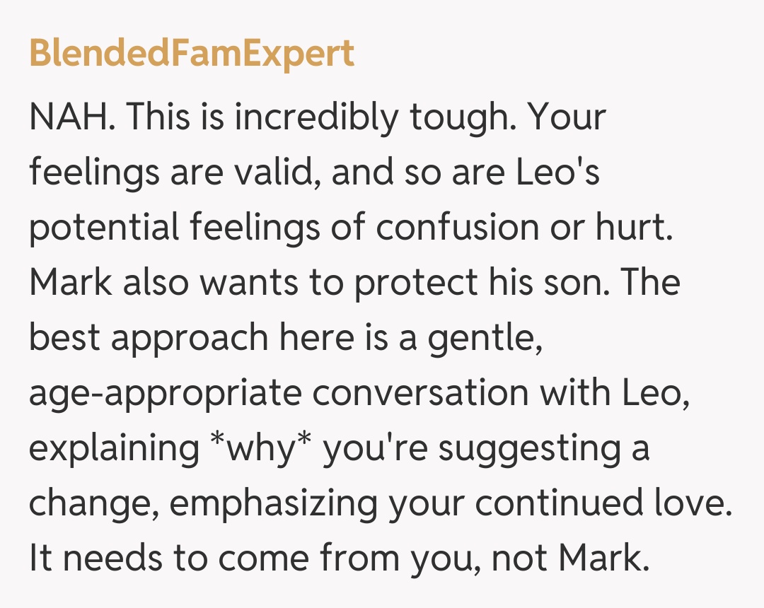 Comentariu de la BlendedFamExpert