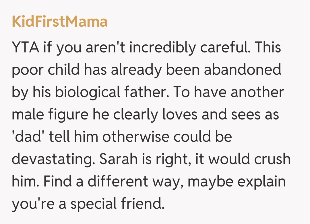 Comentariu de la KidFirstMama