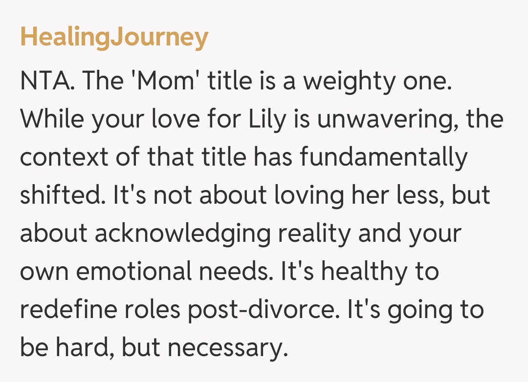 Comentariu de la HealingJourney