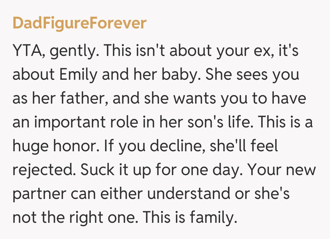 Comentariu de la DadFigureForever