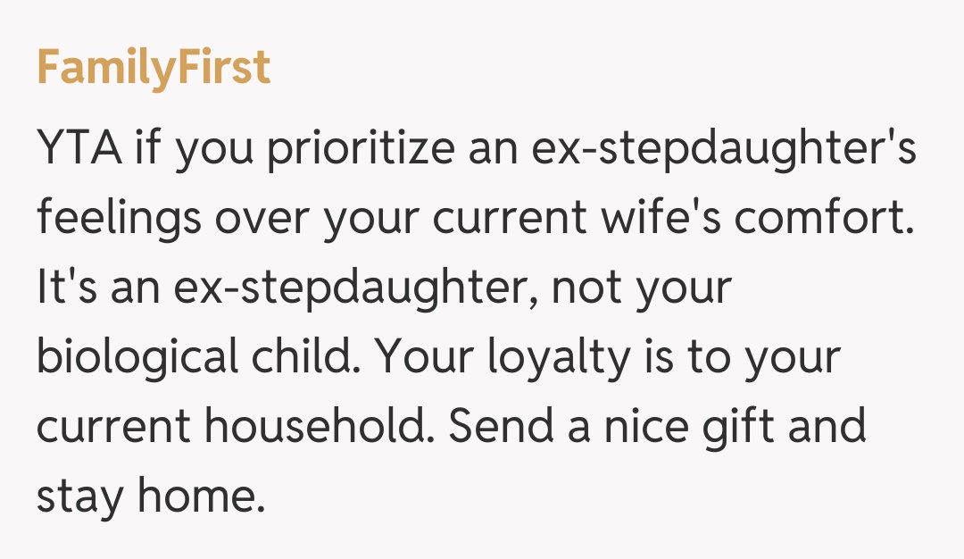 Comentariu de la FamilyFirst