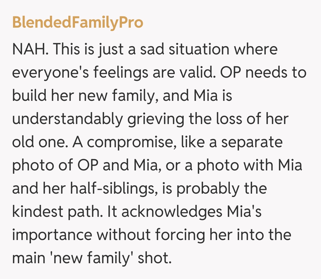 Comentariu de la BlendedFamilyPro