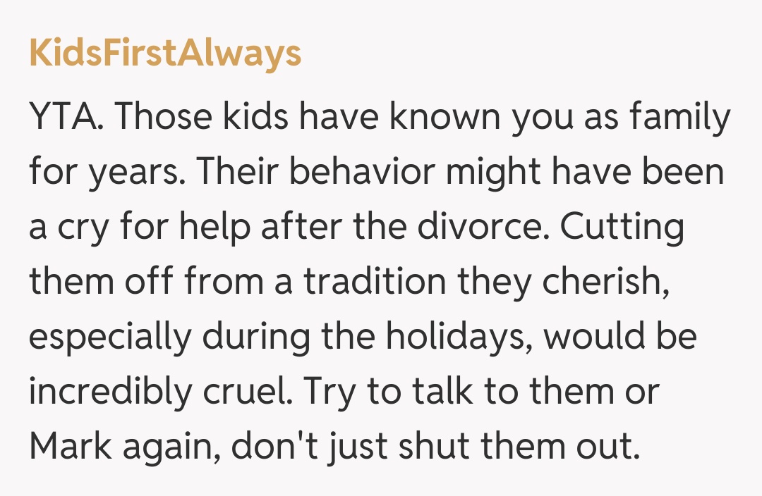 Comentariu de la KidsFirstAlways