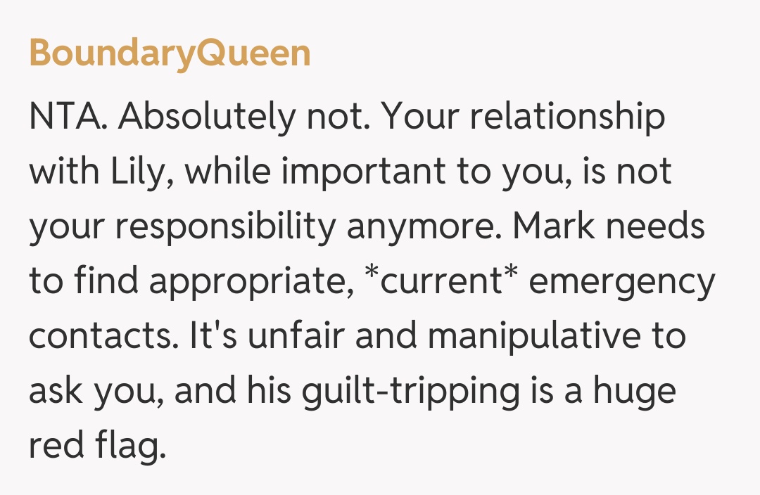 Comentariu de la BoundaryQueen