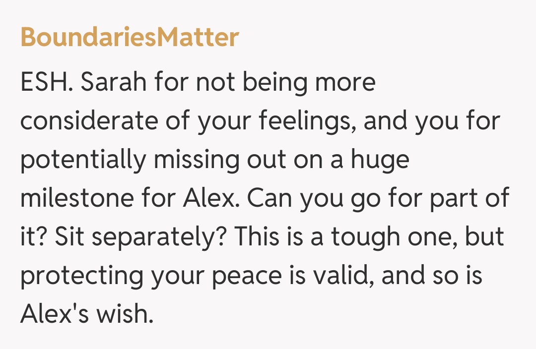 Comentariu de la BoundariesMatter