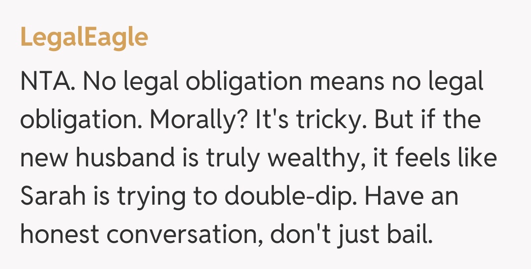 Comentariu de la LegalEagle