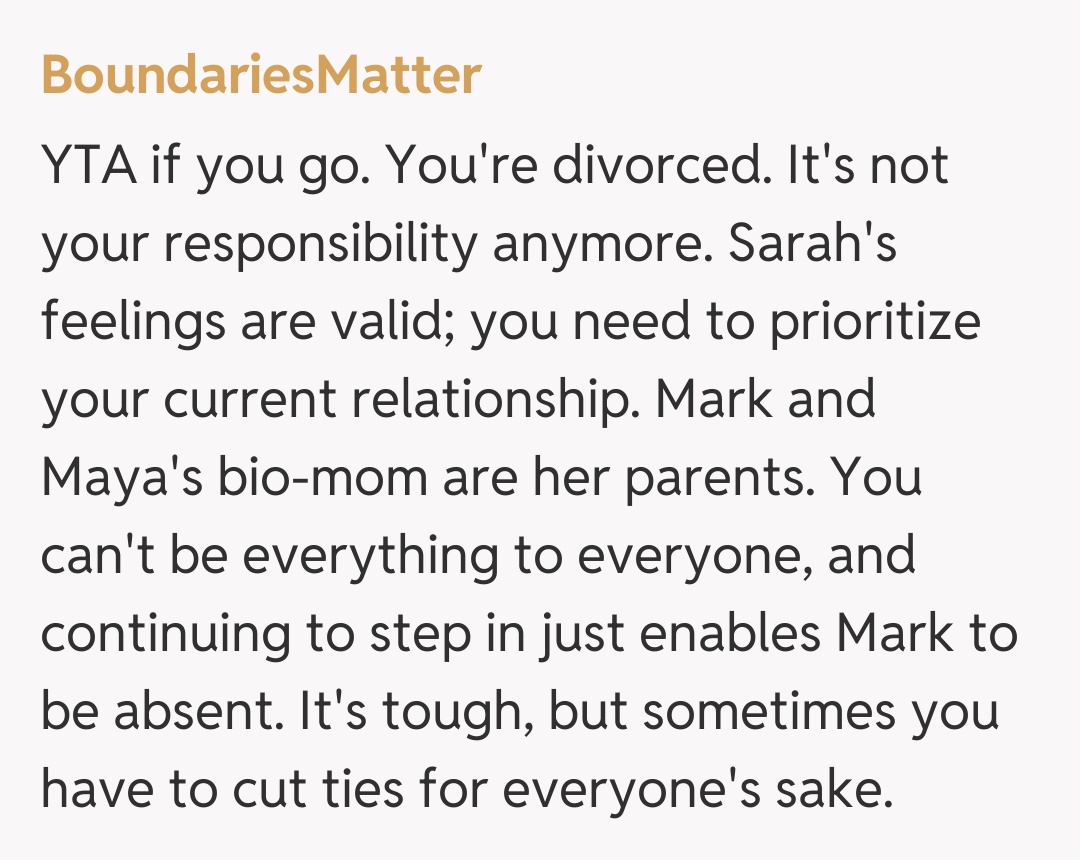 Comentariu de la BoundariesMatter