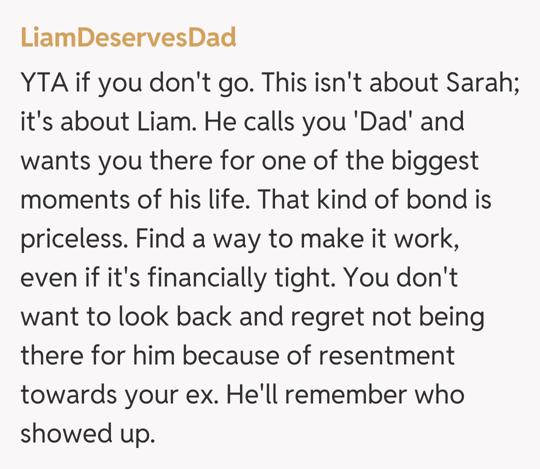 Comentariu de la LiamDeservesDad