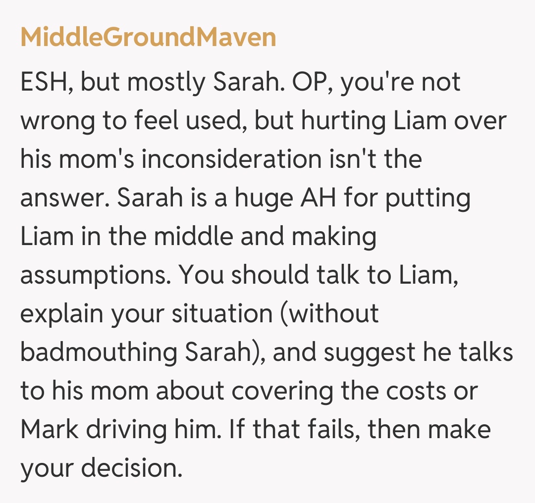 Comentariu de la MiddleGroundMaven