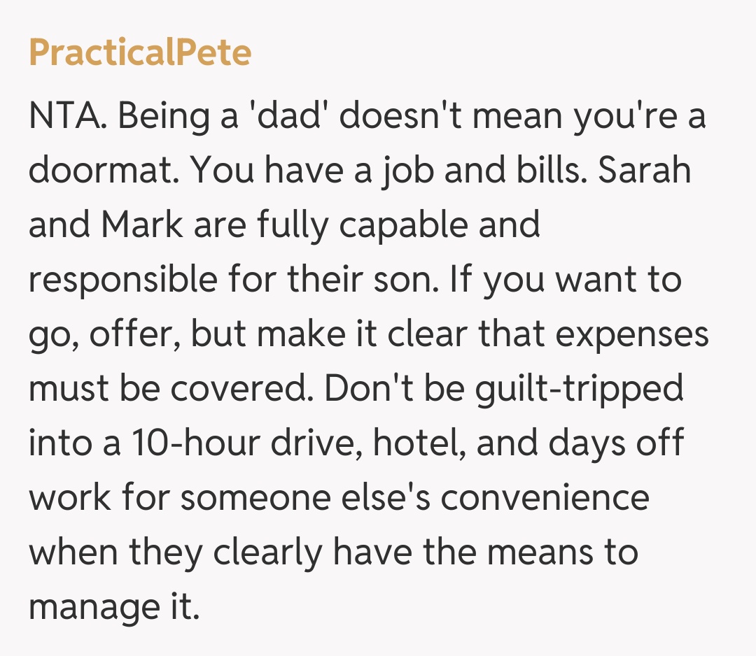 Comentariu de la PracticalPete