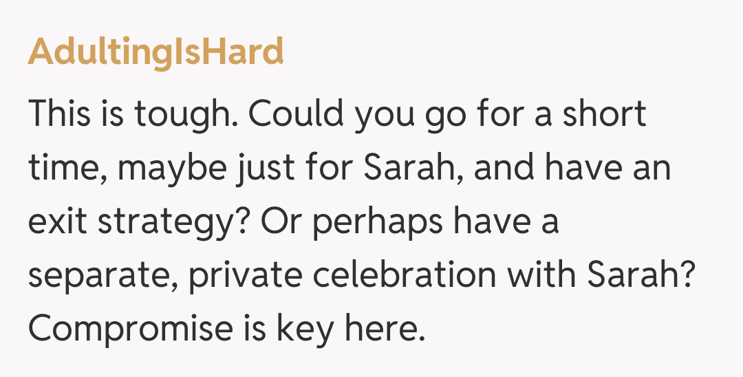 Comentariu de la AdultingIsHard