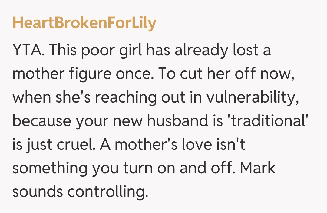 Comentariu de la HeartBrokenForLily