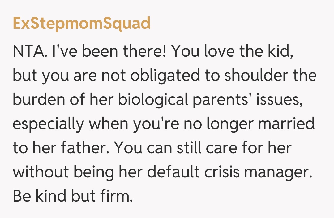 Comentariu de la ExStepmomSquad