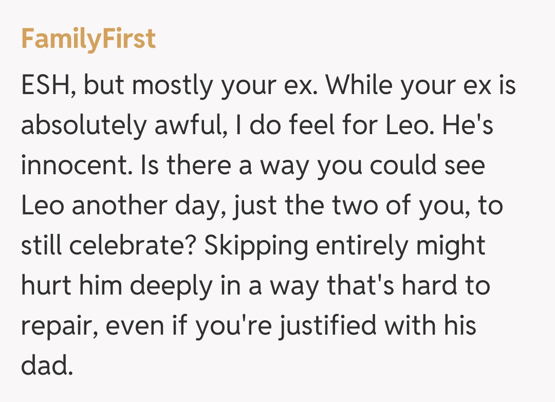 Comentariu de la FamilyFirst