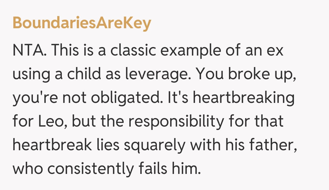 Comentariu de la BoundariesAreKey