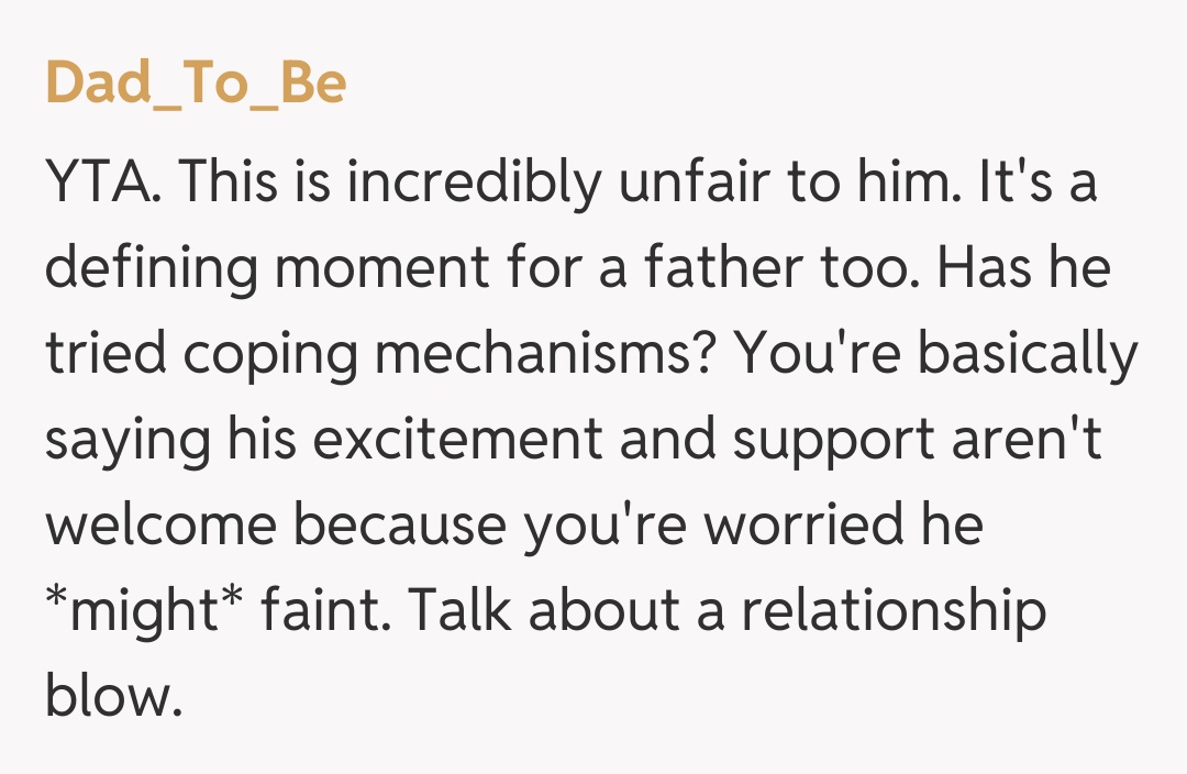 Comentariu de la Dad_To_Be