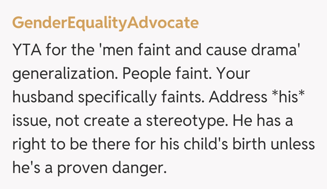 Comentariu de la GenderEqualityAdvocate