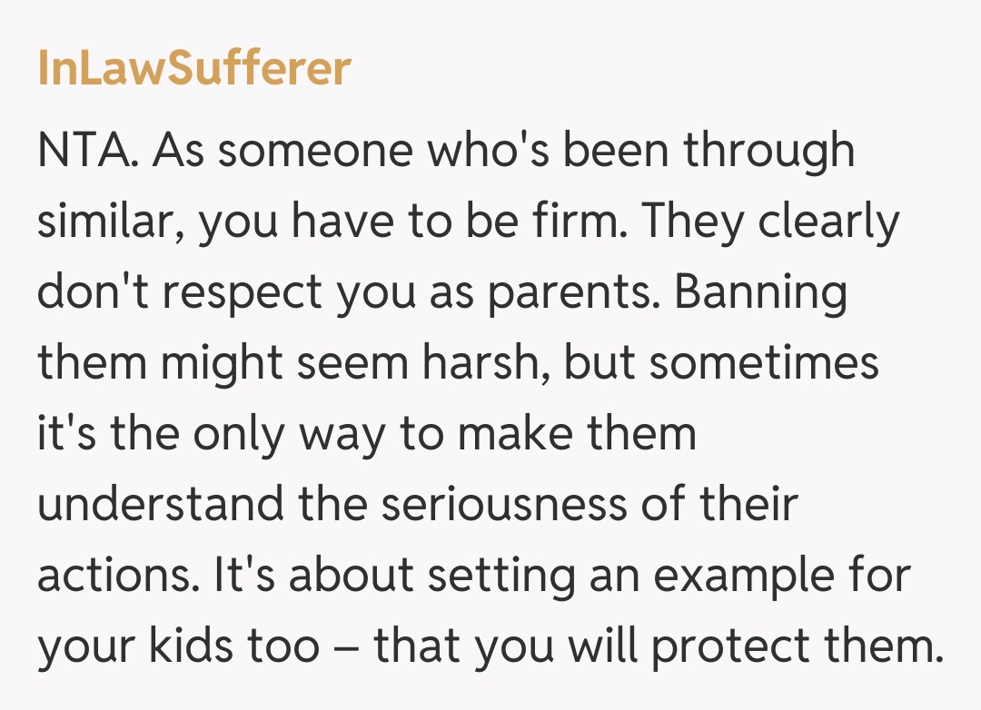 Comentariu de la InLawSufferer