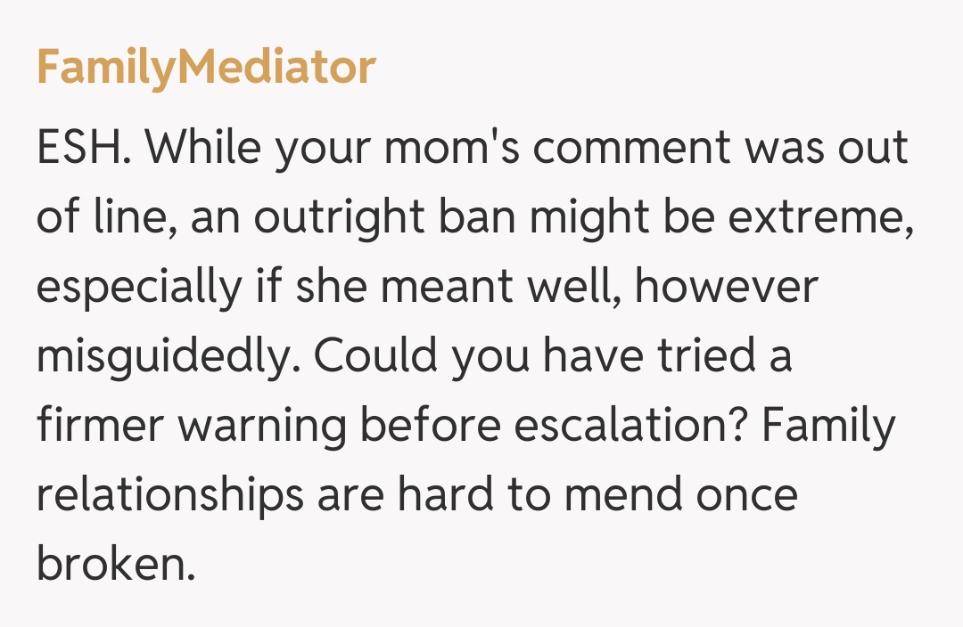 Comentariu de la FamilyMediator