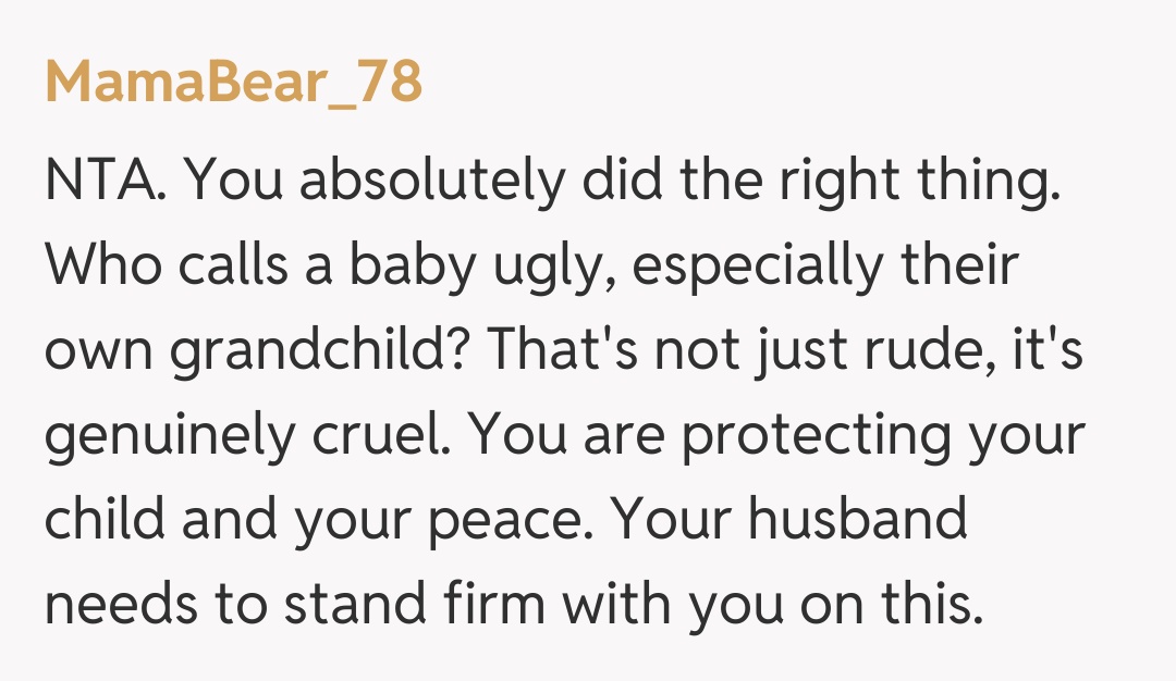 Comentariu de la MamaBear_78