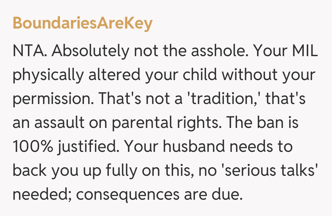 Comentariu de la BoundariesAreKey