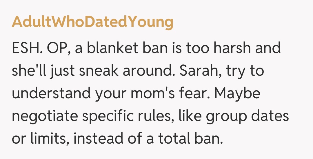 Comentariu de la AdultWhoDatedYoung