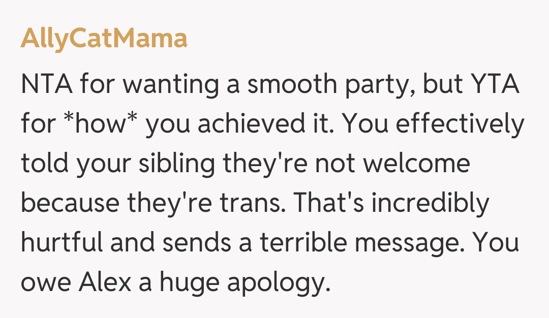 Comentariu de la AllyCatMama