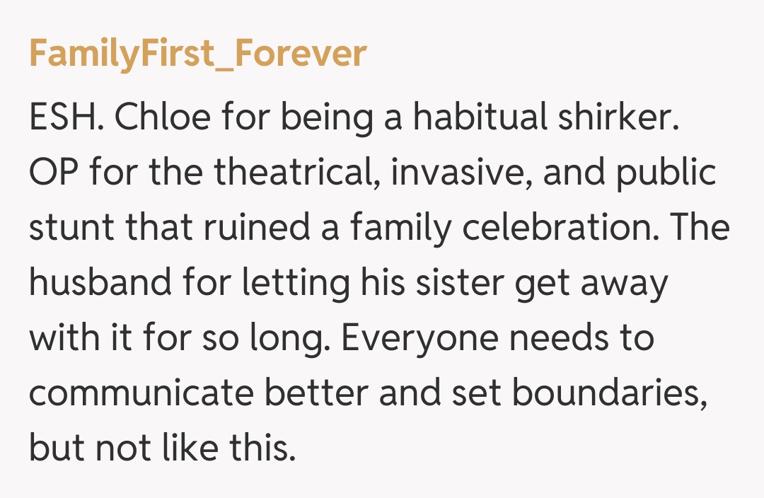 Comentariu de la FamilyFirst_Forever