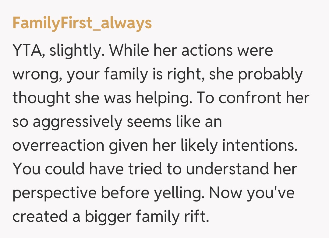 Comentariu de la FamilyFirst_always