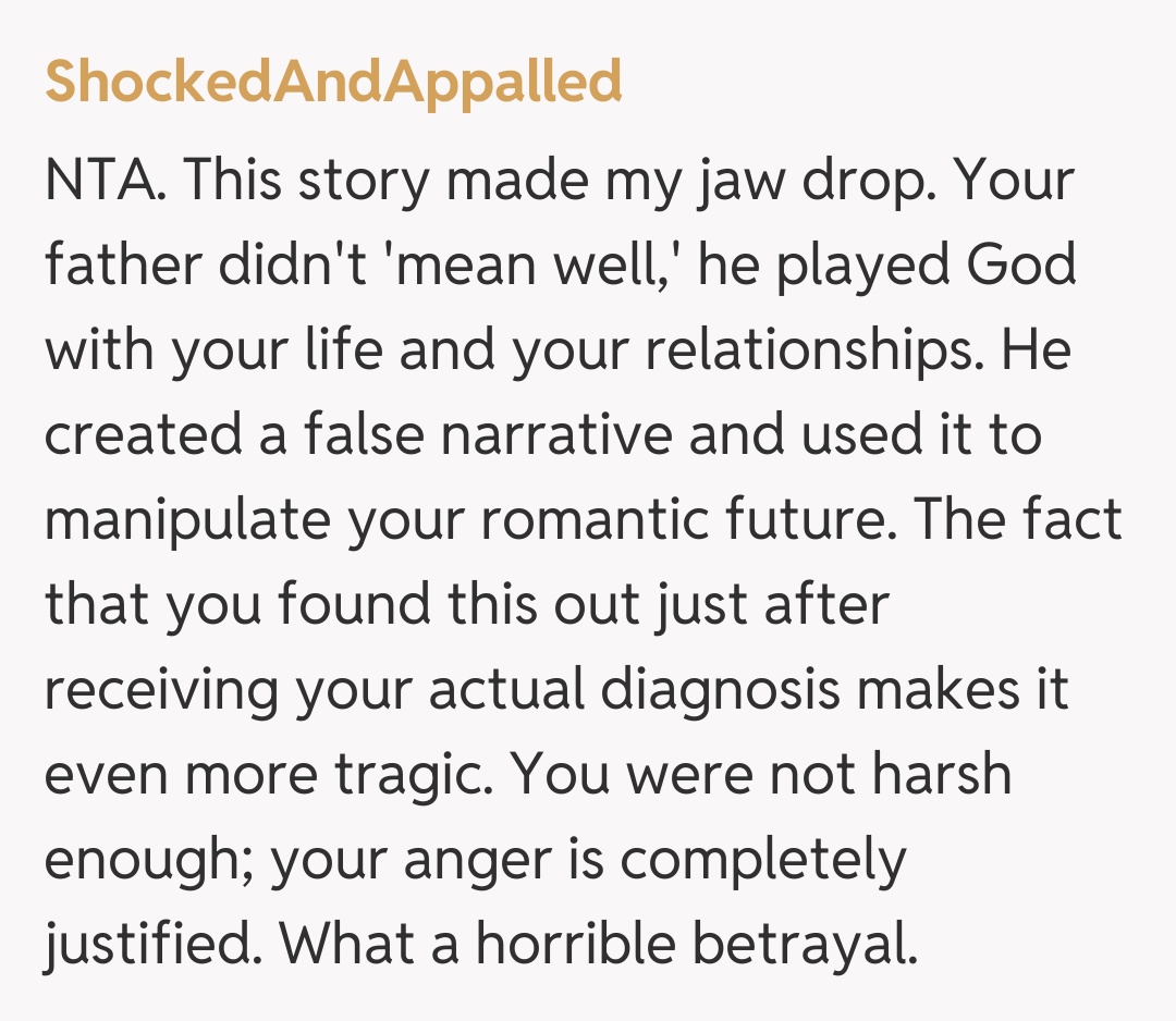 Comentariu de la ShockedAndAppalled