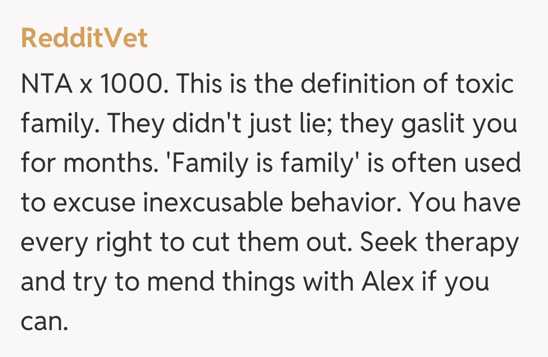 Comentariu de la RedditVet