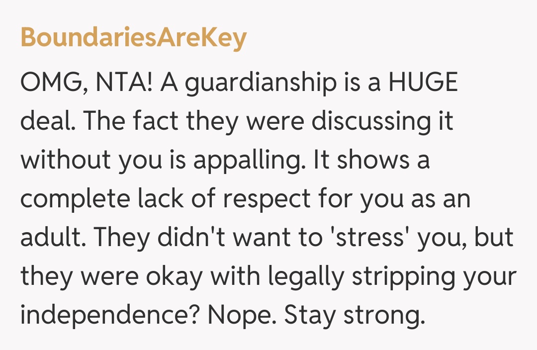 Comentariu de la BoundariesAreKey