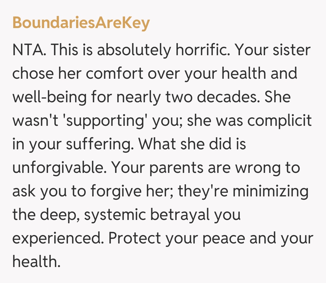 Comentariu de la BoundariesAreKey