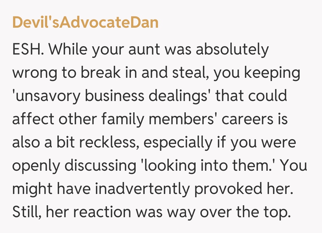 Comentariu de la Devil'sAdvocateDan