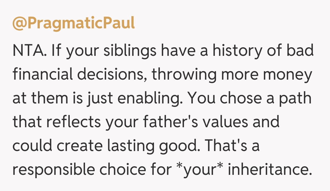 Comentariu de la @PragmaticPaul