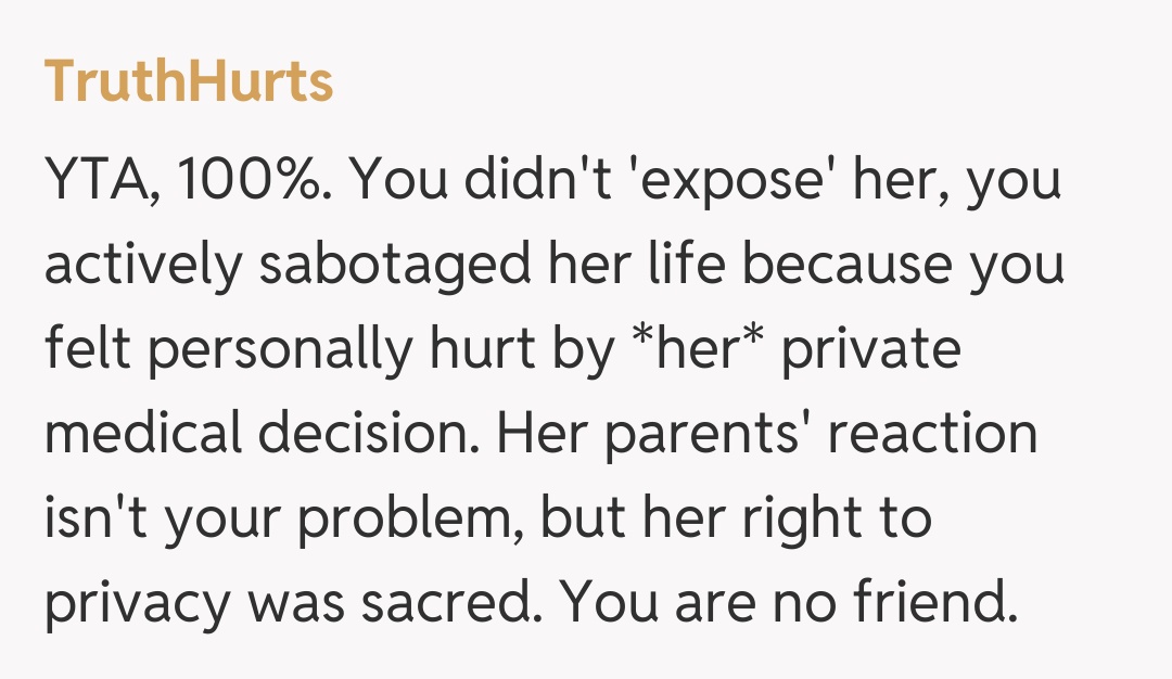 Comentariu de la TruthHurts