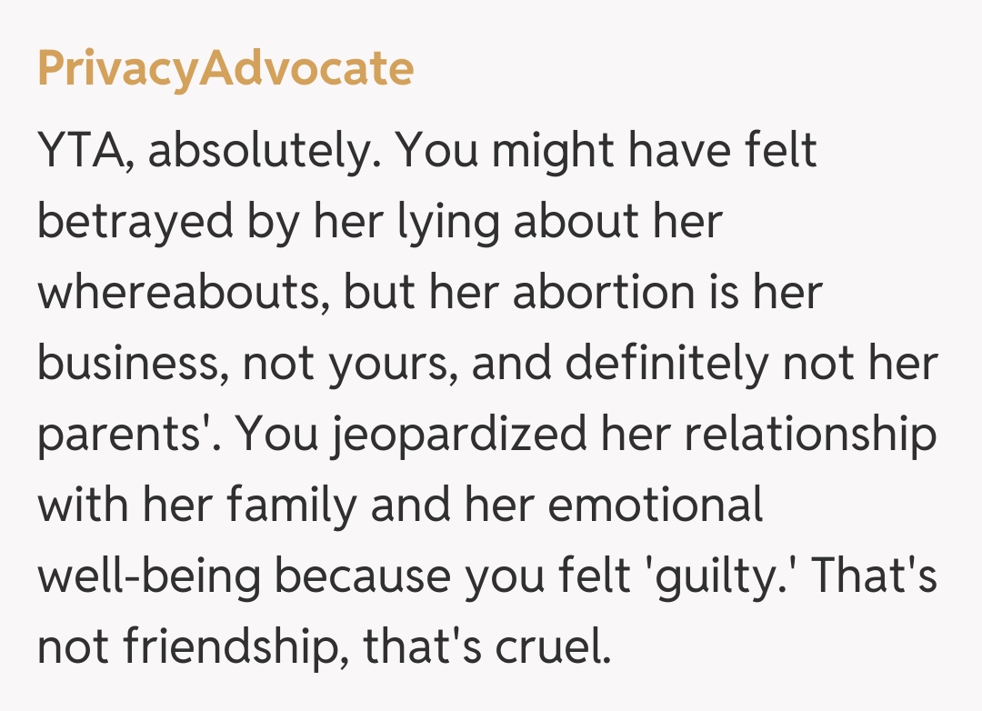 Comentariu de la PrivacyAdvocate