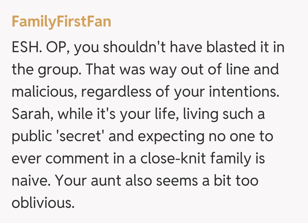 Comentariu de la FamilyFirstFan