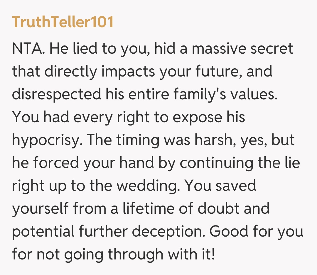 Comentariu de la TruthTeller101